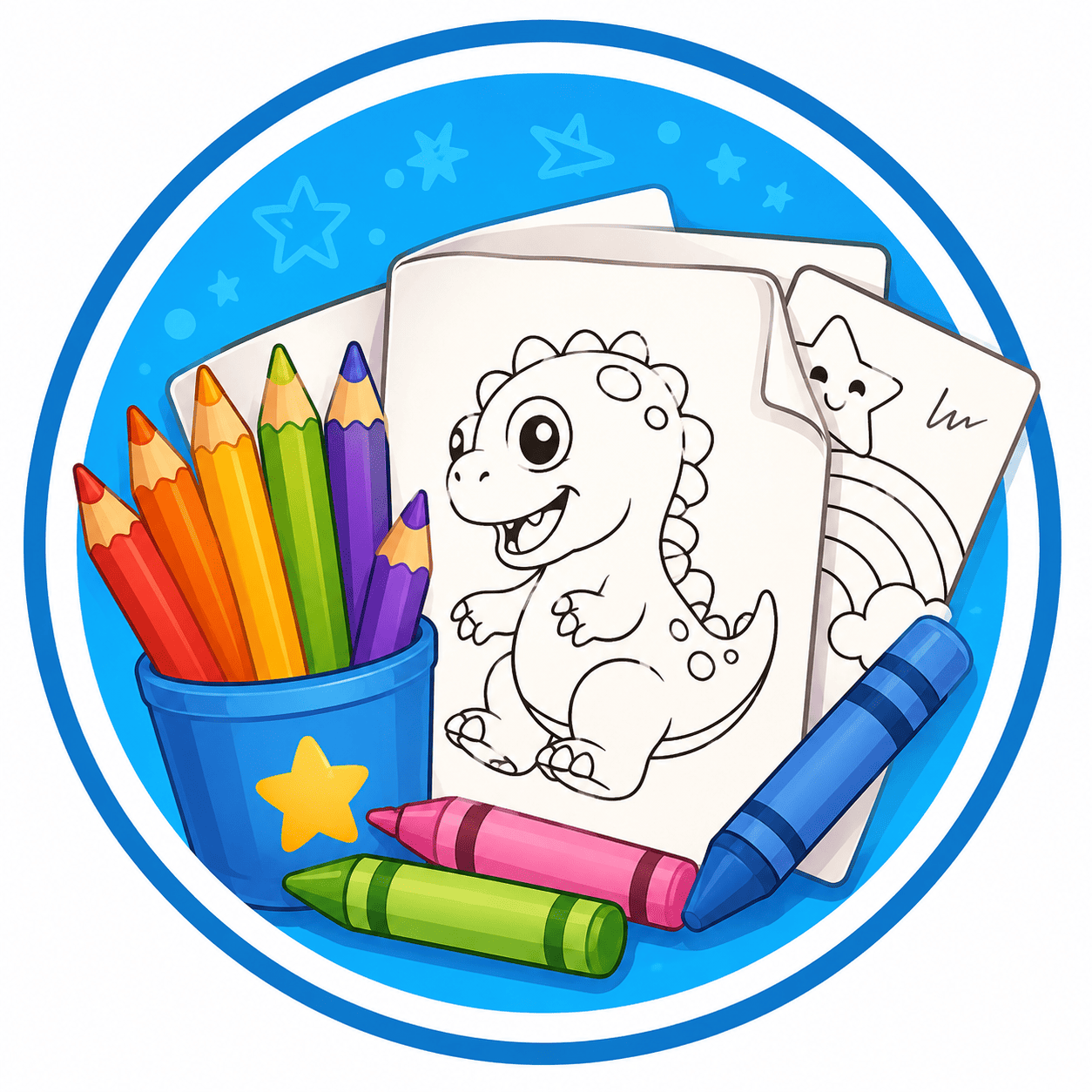 Dibujos para colorear gratis en AulaPlanet
