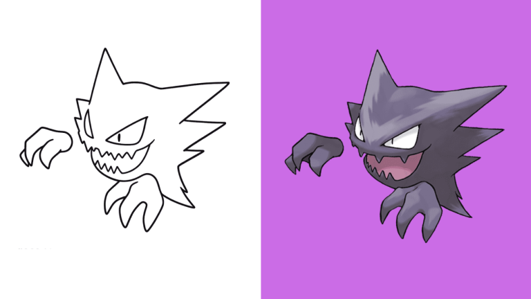 Dibujos de Haunter para Colorear